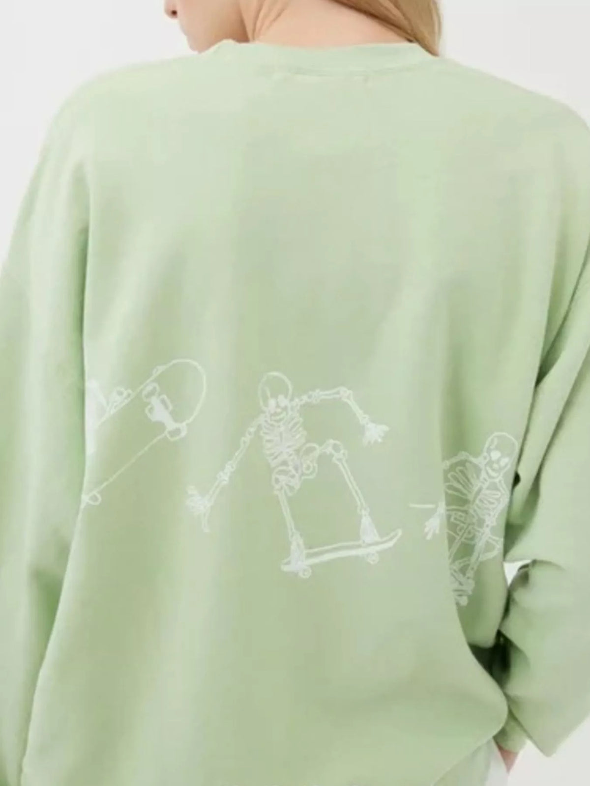 After Dark Skeleton Graphic Sweatshirt
